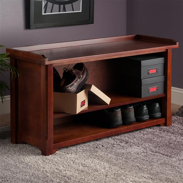 winsome wood storage bench