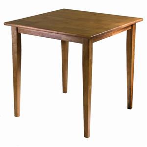 Table à manger Groveland, 29,53 po x 29,13 po, bois, chêne