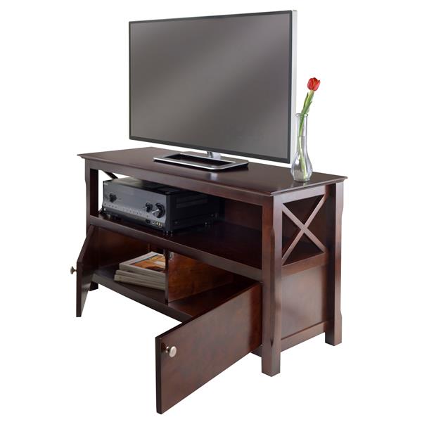Winsome Wood Xola Cappuccino TV Stand