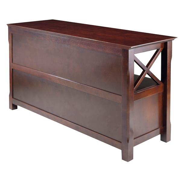 Winsome Wood Xola Cappuccino TV Stand