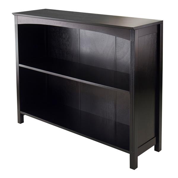 Winsome Wood Terrace 37 x 30-in Storage Shelf Dark Espresso