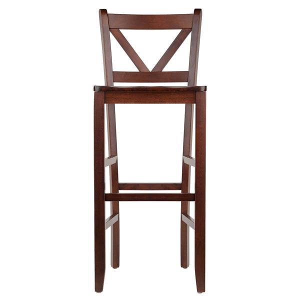 Winsome Wood Victor Wood Counter Stools 16.5-in x 23.98-in (Set of 2)