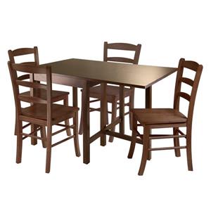 Ensemble de salle à manger Lynden, 5 pièces, 4 chaises