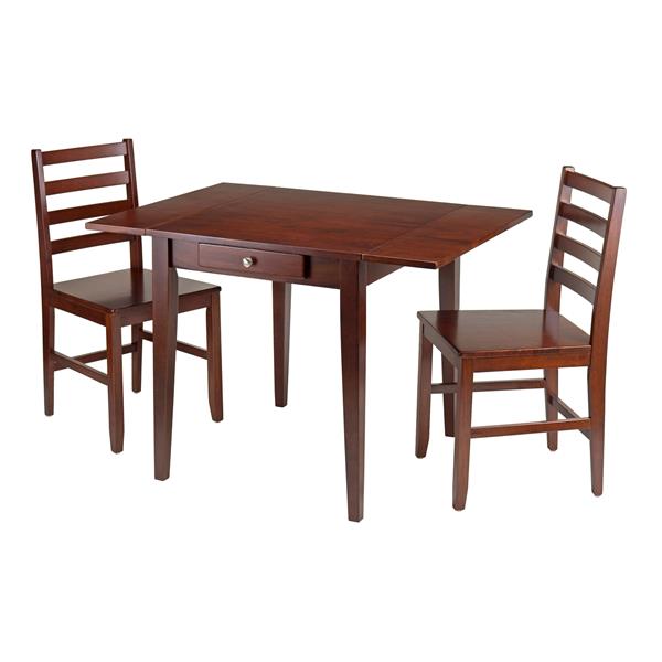 winsome 3 piece dining set