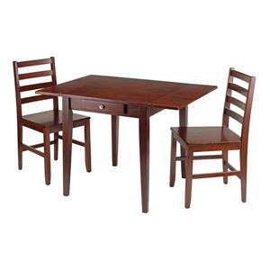 Ensemble de table à manger Hamilton, 3 pièces, 2 chaises