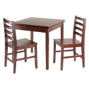 Winsome Wood Pulman 3 Piece Extension Table Dining Set