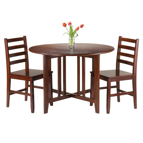Ensemble de salle à manger Alamo, 3 pièces, 2 chaises