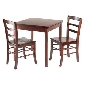 Winsome Wood Pulman 3 Piece Extension Table Dining Set