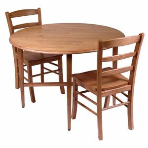 Ensemble de salle à manger Hannah, 3 pièces, 2 chaises