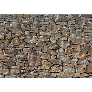 Brewster Wallcovering Stone Wall Mural - 100-in x 145-in