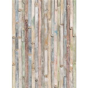 Brewster Wallcovering Vintage Wood Wall Mural - 100-in x 72-in
