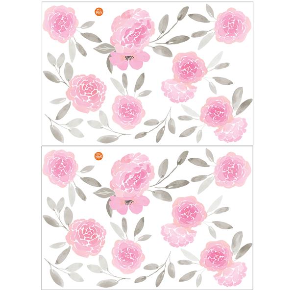 WallPops May Flowers Wall Art Kit - 36-in x 48-in