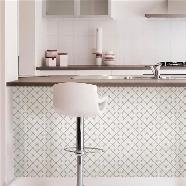 WallPops Peel & Stick Backsplash Tiles - Four Panels - 10-in x 10-in