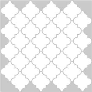 WallPops Peel & Stick Backsplash Tiles - Four Panels - 10-in x 10-in