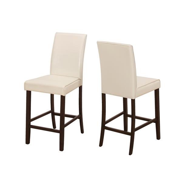 Monarch  Ivory Dining Chairs 24.5-in (Set of 2)