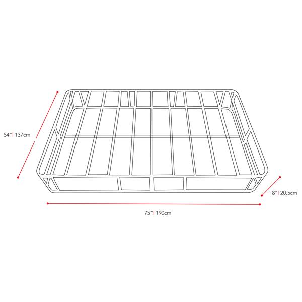 CorLiving Ready to Assemble Full or Double Box Spring