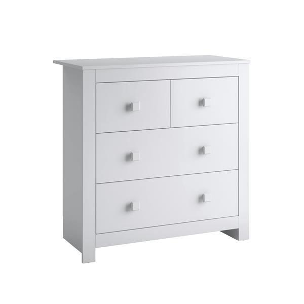 Image of Corliving | Snow White Chest Of Drawers | Rona