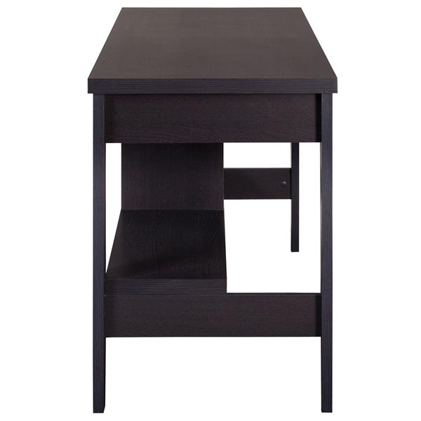 Corliving Folio Black Espresso Two Drawer Desk