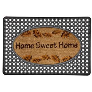Technoflex 20-in x 30-in Rubber Printed Coco Home Sweet Home Door Mat