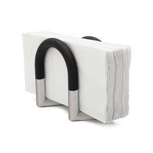 Umbra Swivel 4.5-in x 3.25-in x 5-in Black/Nickle Paper Towel Holder