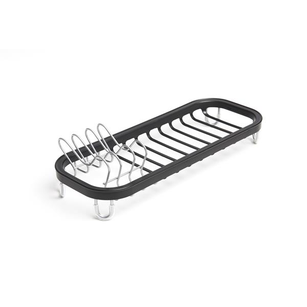 Umbra Sinkin Dish Rack - Black/Nickel