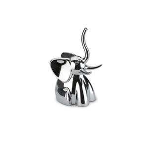 Umbra Zoola 2.80-in x 1.50-in x 1.50-in Chrome Elephant Ring Holder