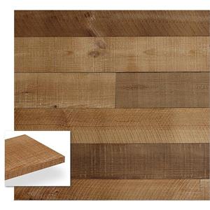 Timberwall 3/8-in x 4-in Barnwood Heritage Brown Appearance Boards