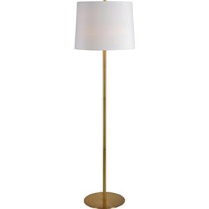 Notre Dame Design Radison Floor Lamp - Antique Brass - 60-in