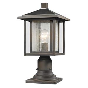 Z-Lite Aspen Outdoor Lantern - 1 Light - Bronze