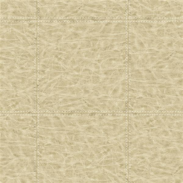 Brewster Wallcovering 20.5-in Brown Leather Pattern Wallpaper
