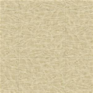 Papier peint à motifs en cuir, 20,5", brun