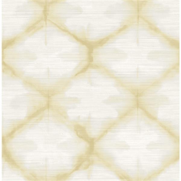 A-Street Prints Zanzibar 56.4 sq ft Gold UnPasted Wallpaper