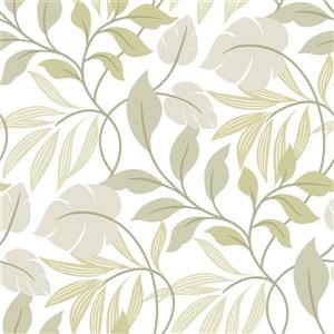 NuWallpaper Neutral Meadow Sticker Wallpaper - 20.5-in x 216-in