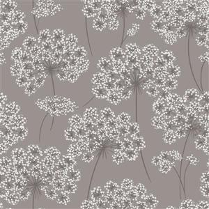 NuWallpaper Angelica Sticker Wallpaper - 20.5-in x 216-in - Gray