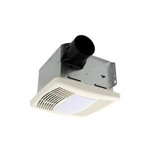 Cyclone Hushtone Bath Fan with Light and Humidistat - 110 CFM