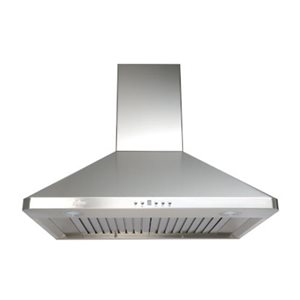 Cyclone 30-in Wall-Mounted Range Hood (Stainless Steel)
