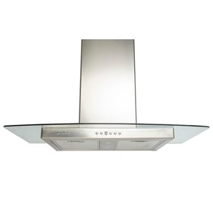 Cyclone 36-in Wall-Mounted Range Hood (Stainless Steel)