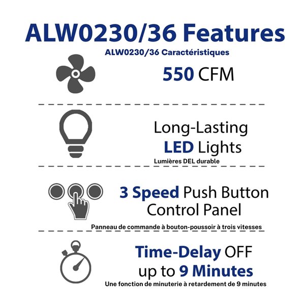 Cyclone 30-in Wall-Mounted Range Hood (Stainless Steel)