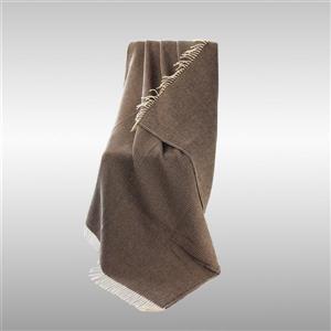 North Home Bedding Favo 67-in x 51-in Natural Lambswool Throw