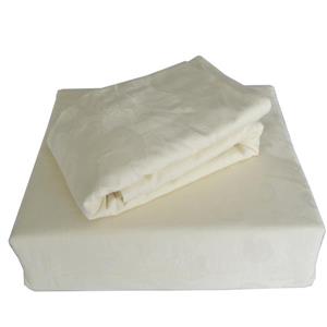 North Home Bedding Roma Ivory Queen 3-Piece Duvet Cover Set