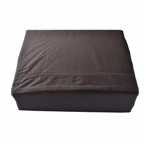 North Home Bedding Isabelle Queen 3-Piece Chocolate Duvet Cover Set