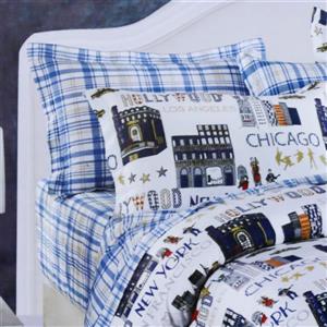 North Home Bedding Voyage 220-Thread Count Multiple Colours Cotton Queen (4 Pieces)