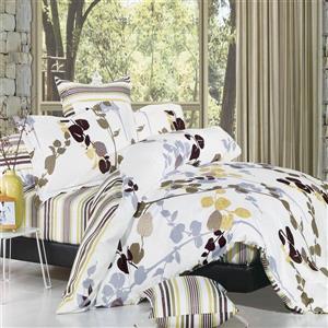 North Home Bedding Vintage 220-Thread Count Multiple Colours Twin Sheet Set (4 Pieces)