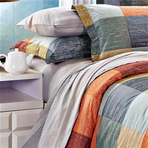 North Home Bedding Manchester 220-Thread Count Multiple Colours Twin Sheet Set
