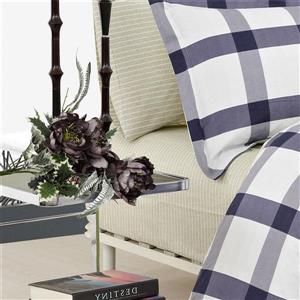 North Home Bedding Manchester 220-Thread Count Multiple Colours Queen Sheet Set