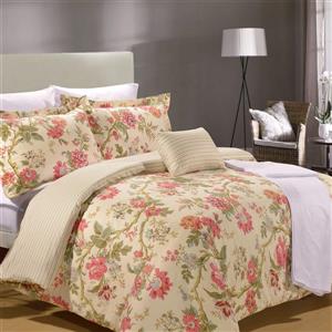 North Home Bedding Teatime King 8-Piece Duvet Cover & Sheet Set