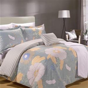 North Home Bedding Poppy Queen 8-Piece Duvet Cover & Sheet Set