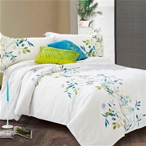 Ensemble housse de couette Quinn, grand lit, 5 mcx