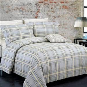 North Home Bedding Campus Queen 4-Piece Duvet Cover Set