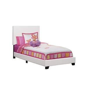 Monarch  Grey 81-in X 43-in Twin Bed